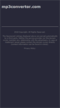 Mobile Screenshot of mp3convertor.com